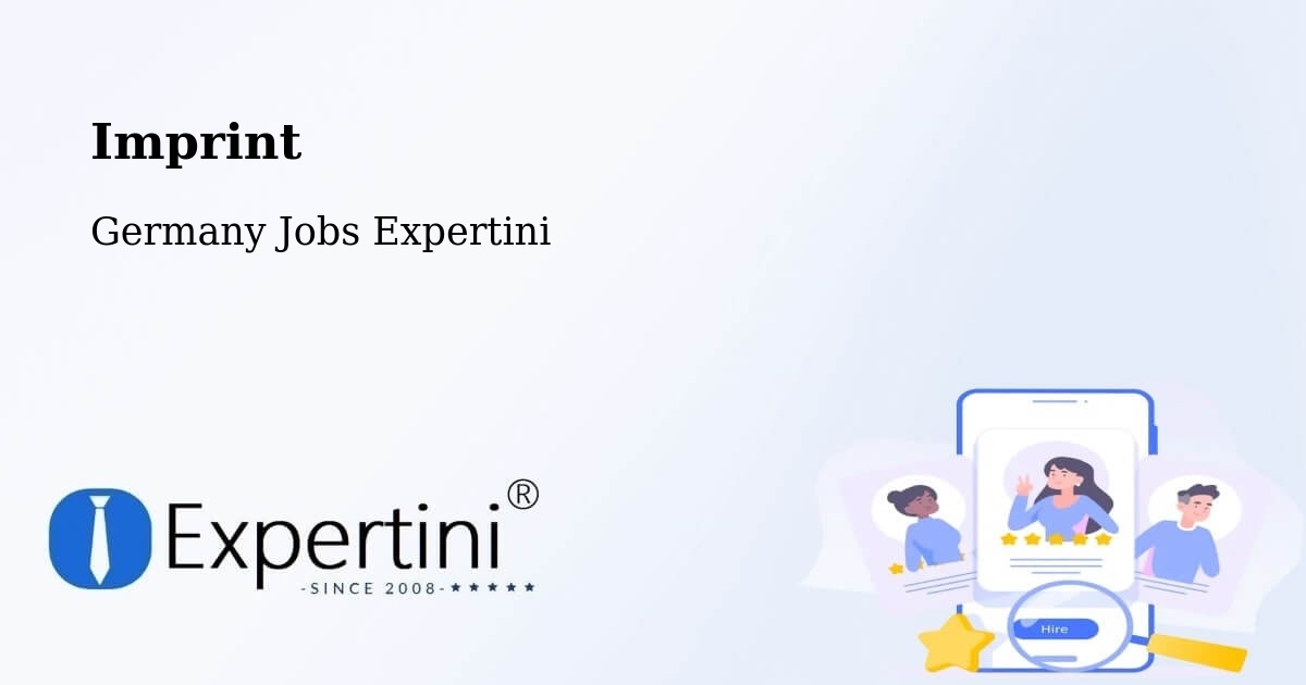 Imprint – Kelsterbach - Germany Jobs Expertini